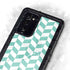 Blue White Chevron Galaxy Note20 5G Waterproof Case