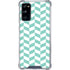 Blue White Chevron Galaxy S20 FE Clear Case