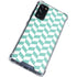 Blue White Chevron Galaxy S20 FE Clear Case