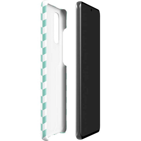 Blue White Chevron Galaxy S20 Lite Case