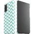 Blue White Chevron Galaxy S20 Lite Case