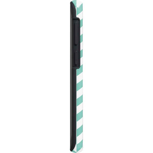 Blue White Chevron Galaxy S20 Plus Pro Case