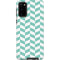 Blue White Chevron Galaxy S20 Pro Case