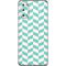 Blue White Chevron Galaxy S20 Skin