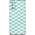 Blue White Chevron Galaxy S20 Skin