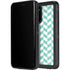 Blue White Chevron Galaxy S20 Waterproof Case