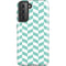 Blue White Chevron Galaxy S21 5G Pro Case