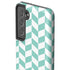 Blue White Chevron Galaxy S21 5G Pro Case