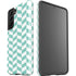 Blue White Chevron Galaxy S21 5G Pro Case