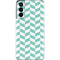 Blue White Chevron Galaxy S21 5G Skin