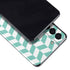 Blue White Chevron Galaxy S21 5G Skin