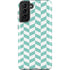 Blue White Chevron Galaxy S21 FE Pro Case