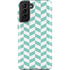 Blue White Chevron Galaxy S21 Plus 5G Pro Case