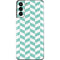 Blue White Chevron Galaxy S21 Plus 5G Skin