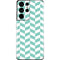 Blue White Chevron Galaxy S21 Ultra 5G Skin
