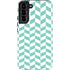 Blue White Chevron Galaxy S22 Plus Pro Case