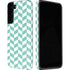 Blue White Chevron Galaxy S22 Pro Case
