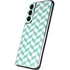 Blue White Chevron Galaxy S22 Skin