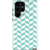 Blue White Chevron Galaxy S22 Ultra Pro Case