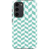 Blue White Chevron Galaxy S23 Plus Pro Case