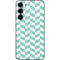 Blue White Chevron Galaxy S23 Plus Skin