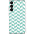 Blue White Chevron Galaxy S23 Plus Skin