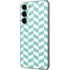 Blue White Chevron Galaxy S23 Plus Skin