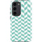 Blue White Chevron Galaxy S23 Pro Case