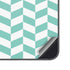 Blue White Chevron Galaxy S23 Skin