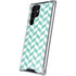 Blue White Chevron Galaxy S24 Ultra Clear Case