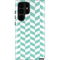 Blue White Chevron Galaxy S24 Ultra Impact Case