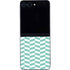 Blue White Chevron Galaxy Z Flip5 5G Skin