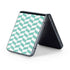 Blue White Chevron Galaxy Z Flip5 5G Skin