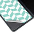 Blue White Chevron Galaxy Z Fold4 5G Skin