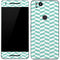 Blue White Chevron Google Pixel 2 Skin