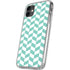 Blue White Chevron iPhone 11 Clear Case
