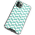 Blue White Chevron iPhone 11 Pro Max Clear Case