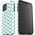 Blue White Chevron iPhone 11 Pro Max Impact Case