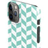 Blue White Chevron iPhone 11 Pro Max Lite Case