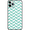 Blue White Chevron iPhone 11 Pro Skin