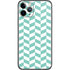 Blue White Chevron iPhone 11 Pro Skin