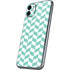 Blue White Chevron iPhone 11 Skin