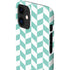 Blue White Chevron iPhone 12 Mini Lite Case