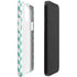 Blue White Chevron iPhone 12 Mini Lite Case