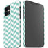 Blue White Chevron iPhone 12 Mini Lite Case