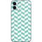 Blue White Chevron iPhone 12 Mini Skin