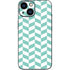 Blue White Chevron iPhone 13 Mini Skin