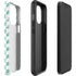 Blue White Chevron iPhone 13 Pro Impact Case