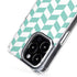 Blue White Chevron iPhone 13 Pro MagSafe Case