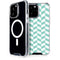 Blue White Chevron iPhone 13 Pro Max MagSafe Case